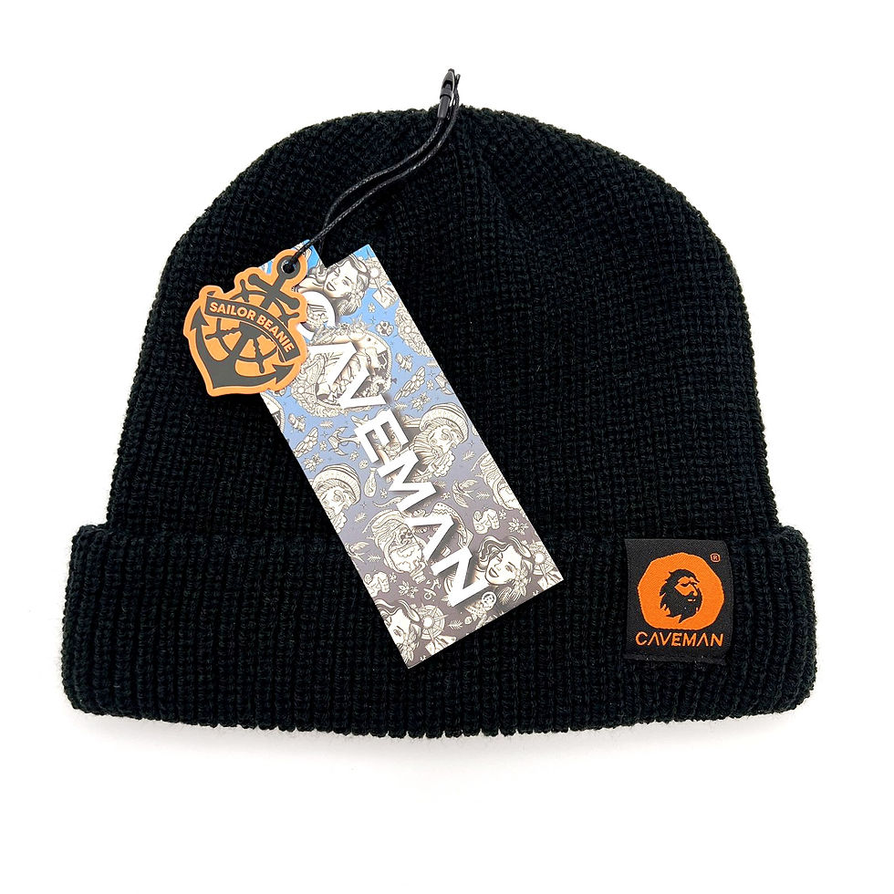 SAILOR BEANIE BLACK