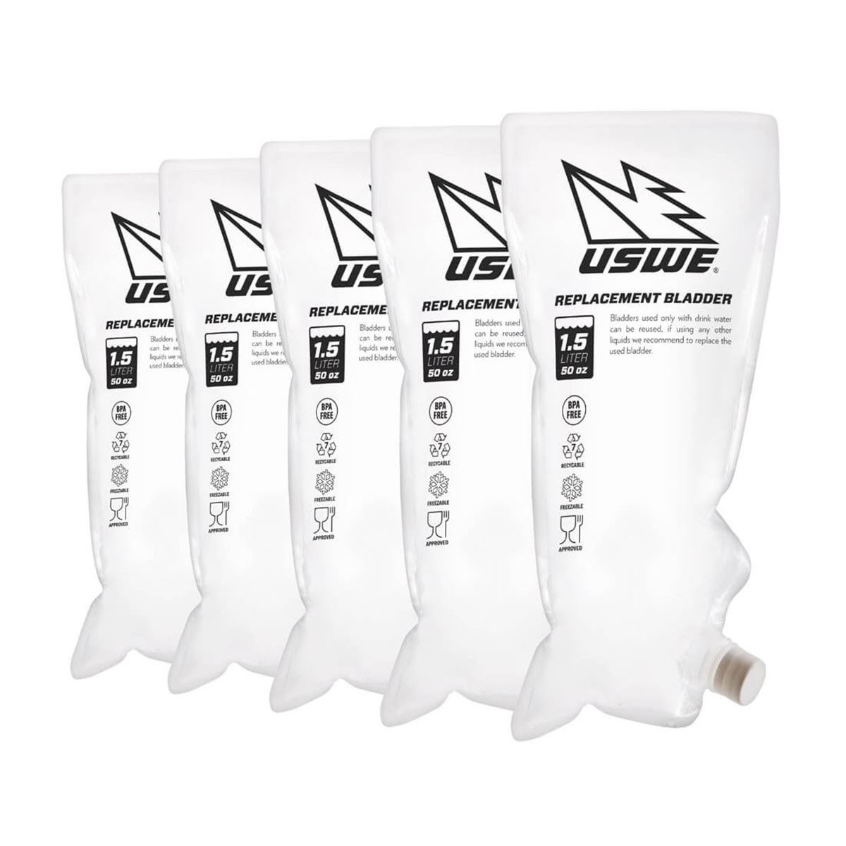 USWE DISPOSABLE 0,5L/ 5 PACK REFILL