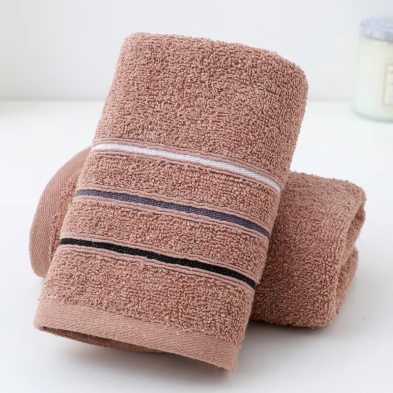 Miniatura: Toalhas de rosto premium macias e absorventes adequadas para uso doméstico