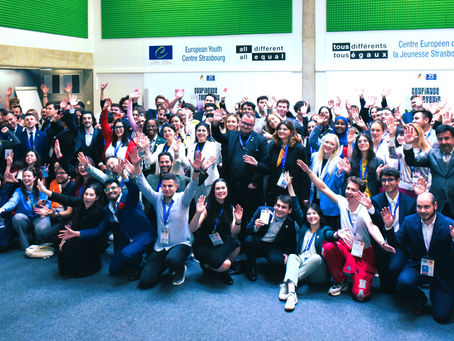 Notre Comité Jeunes aux 75 ans du Conseil de l'Europe