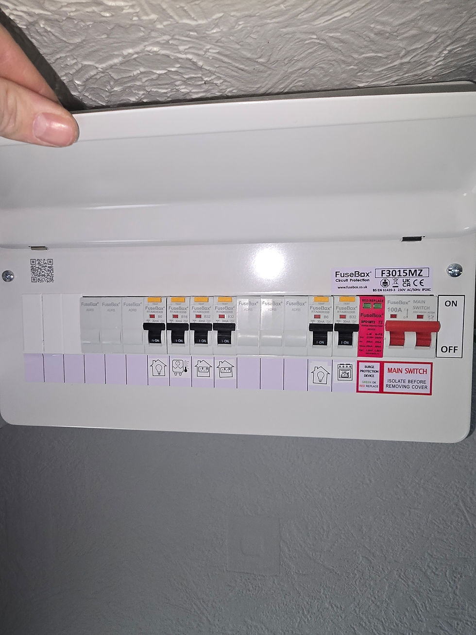 ⚡️ Consumer unit upgrade completed today ⚡️