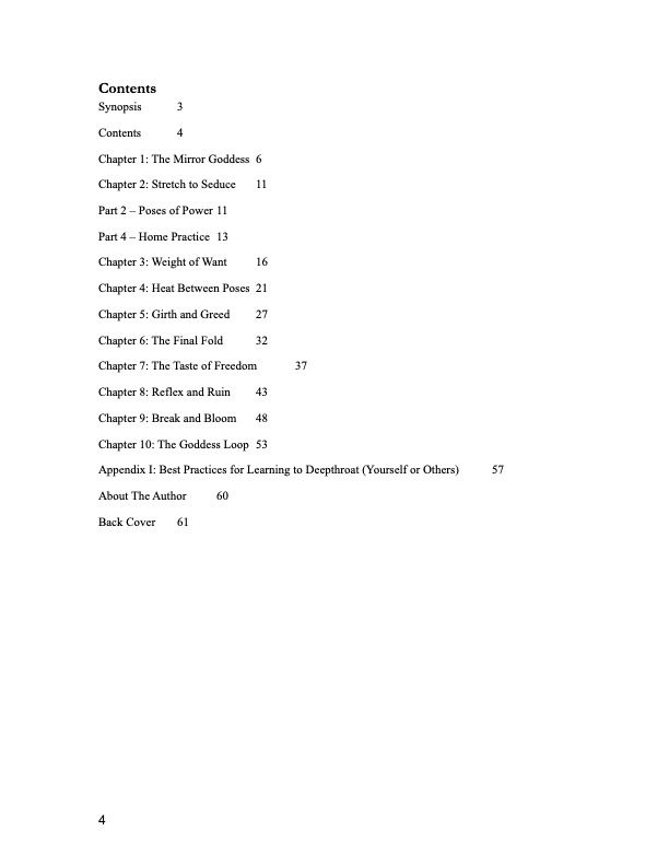 Thumbnail: Preview Page 3 of Bend For Bliss – sample content for visual teaser