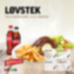 løvstake tallerken