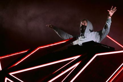 Alan Walker's Performance during Walker World Concert Tour at Chennai, Tamil Nadu, India. Concert Photography 
