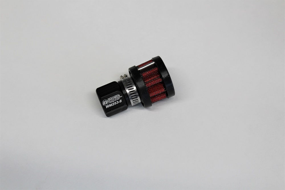 Rear End Breather 3/8" NPT to -8AN