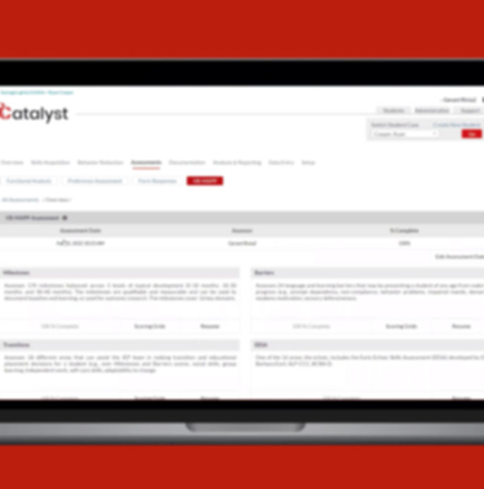 VB-MAPP Integration with Catalyst