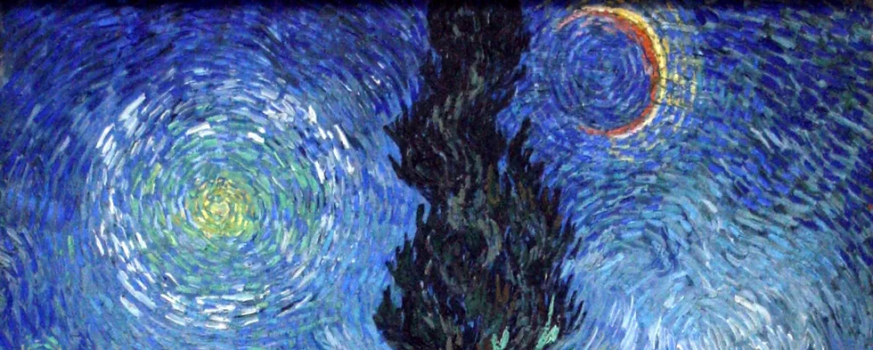 Selvili ve Yıldızlı Yol, detay