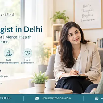 Psychologist in Delhi: Anxiety Treatment, Mental Health & Emotional Resilience
