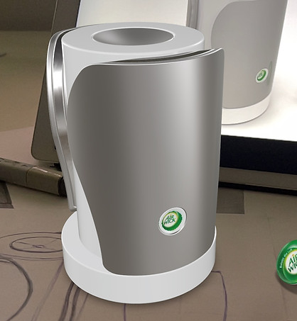 Darstellung eines Entwurfs mit Augmented Reality