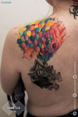 Tattoo Laura Gaugler Là-haut