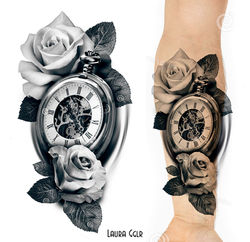 Tattoo Laura Gaugler Montre gousset