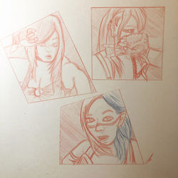 WWE Superstars Sketches