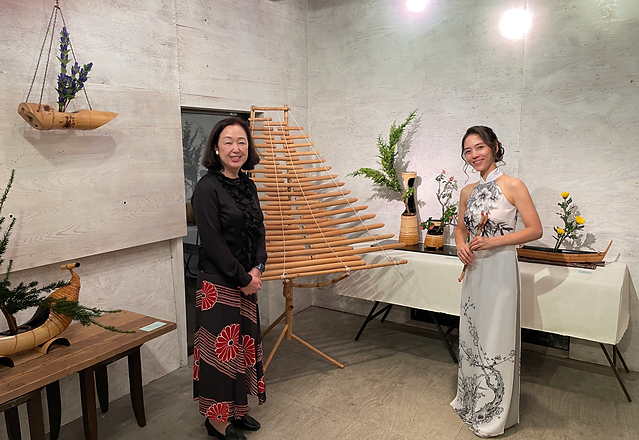 roscomotionorchestra,小栗久美子,古流松映会,トルンといけばな,日越外交関係樹立50周年記念事業,ギャラリーみずのそら