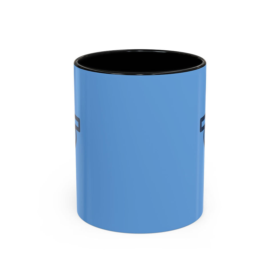 Thumbnail: Praise & Pray Heart Cross Accent Coffee Mug — 11/15oz