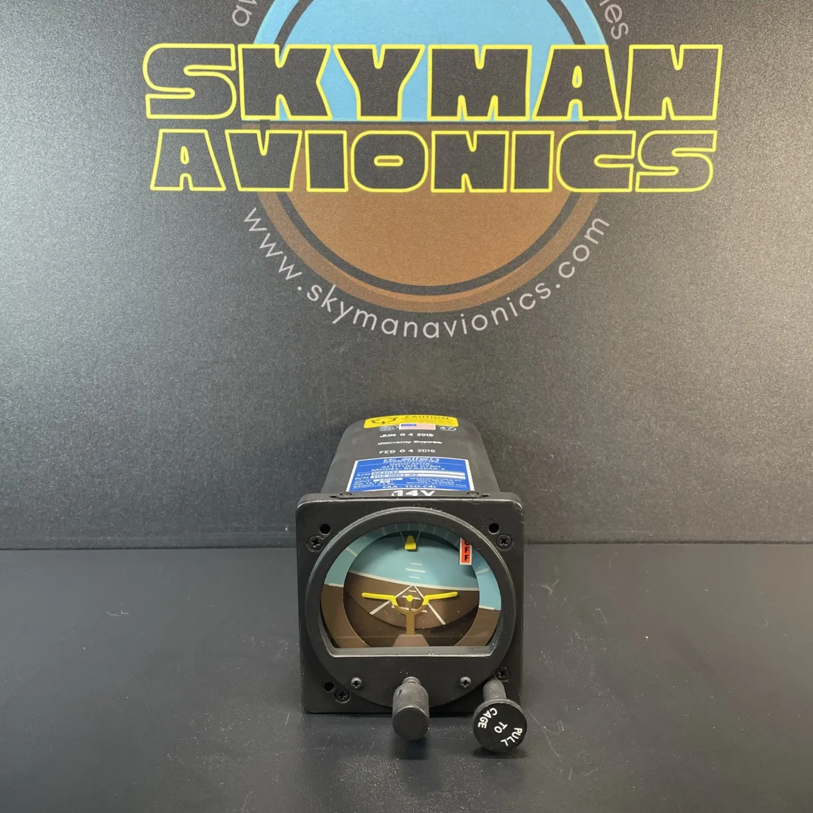 RC Allen 14V Attitude Indicator - RCA26AK-2