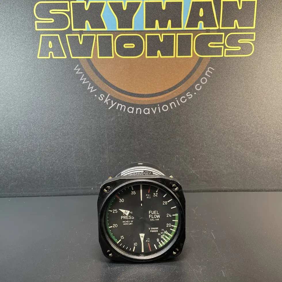 Thumbnail: Flightcraft MAN/Fuel Pressure Gauge - FLT1005