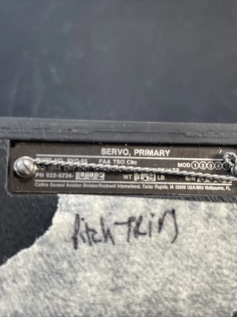 Thumbnail: Collins Pitch Trim Servo - 622-5734-002