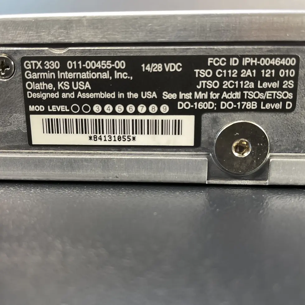 Thumbnail: Garmin GTX 330 Mode S Transponder