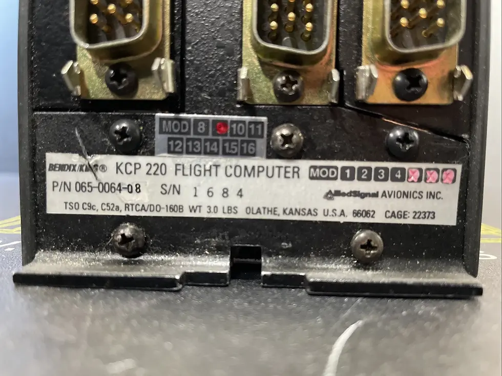 Thumbnail: Bendix King KCP 220 Flight Computer - 065-0064-08