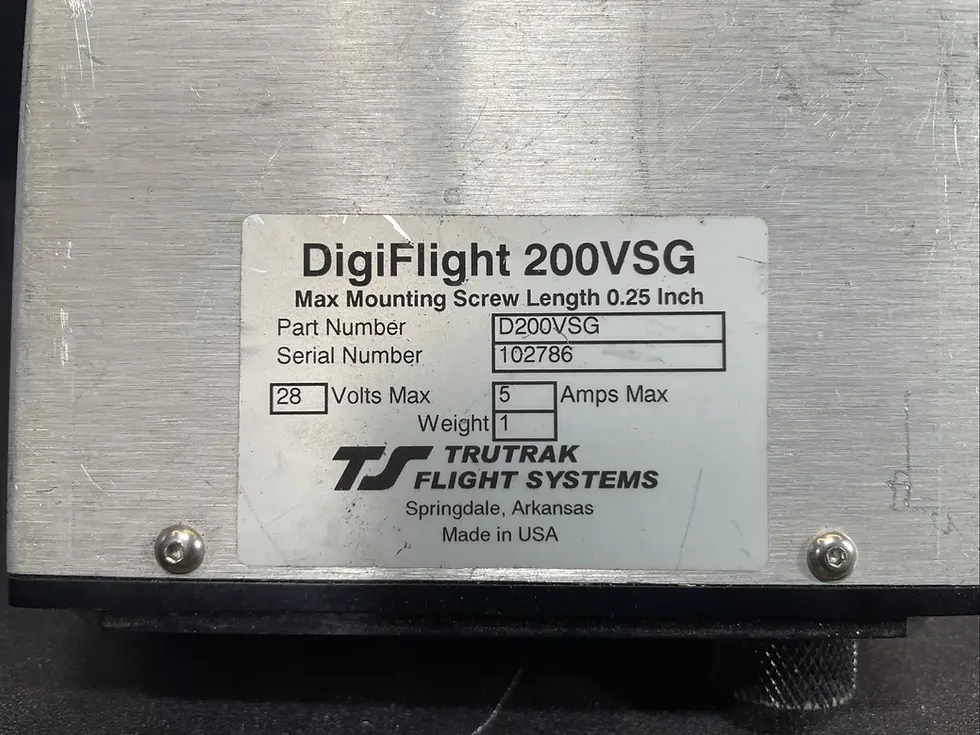Thumbnail: Trutrak Digiflight 200VSG Autopilot Controller