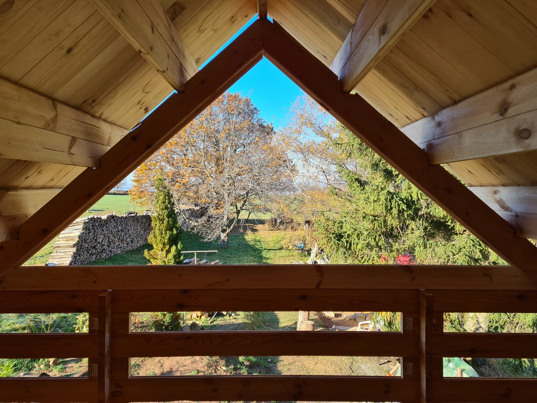 Les chalets d'Emilie et son chalet Aura en bois à Abreschviller