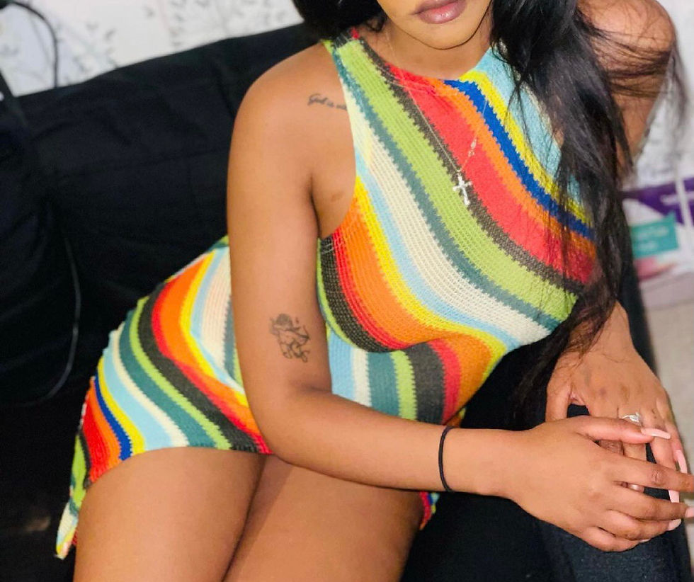 Thumbnail: Multi-coloured Asymmetric Dress