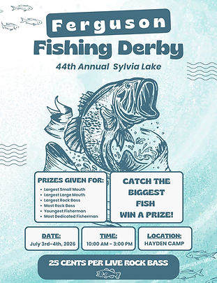 2026 Fishing Derby