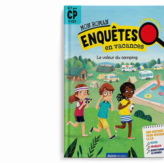 Le Voleur Du Camping book illustrated by Claudia Marianno