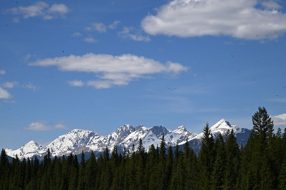 Snow mountains