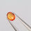 Miniature : 0.33 ct Saphir Orange Ovale Naturel