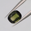 Miniature : 1.23 ct Tourmaline Jaune Vert Cushion Naturelle