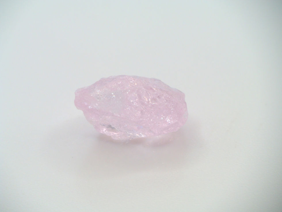 Miniature : 3.035 ct Tourmaline Brute Rose
