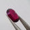 Miniature : 3.40 ct Rhodolite Violet Rouge Ovale Naturelle