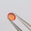 Miniature : 0.32 ct Saphir Orange Ovale Naturel