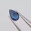 Miniature : 0.37 ct Saphir Bleu Poire Naturel