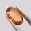 Miniature : 1.05 Zircon Orange Ovale Naturel