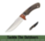 The K-FB-572  drop point fixed blade hunting survival knife