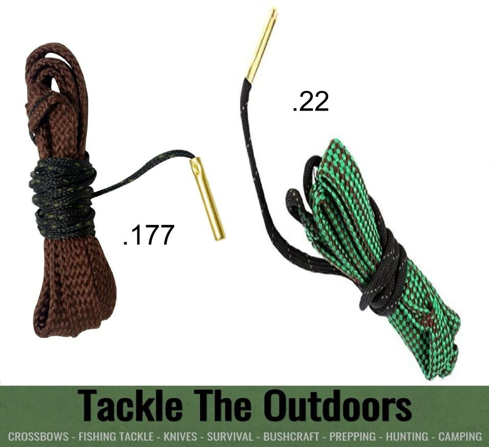 Air Rifle Air Pistol Barrel Cleaner Bore Snake .177 Or .22 Calibre Boresnake