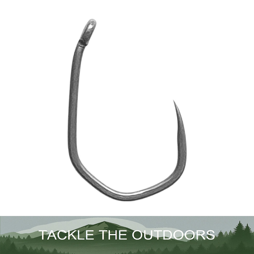 Thumbnail: Katana Claw X Wide Gape Carp Hooks Barbless Beaked Point Teflon PTFE Finish