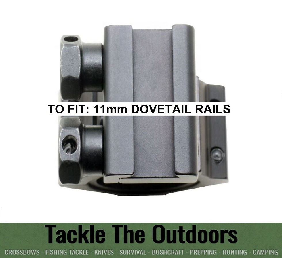Thumbnail: Infinity Hunter 30mm & 1" Tube 11mm Dovetail Rail PCP Air Rifle Scope Mounts