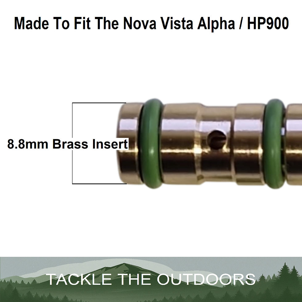 Thumbnail: Nova Vista Alpha HP900 PCP Air Rifle Brass Charging Filling Probe Viton O-Rings
