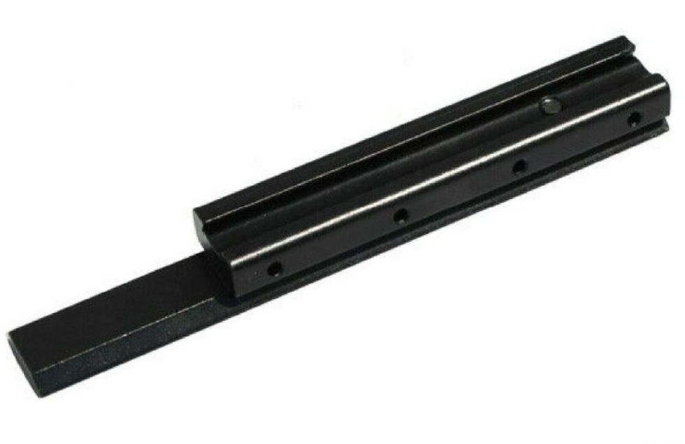 Thumbnail:  Extra Long Dovetail To 20mm Weaver Picatinny Rail Mount Riser Adapter Converter