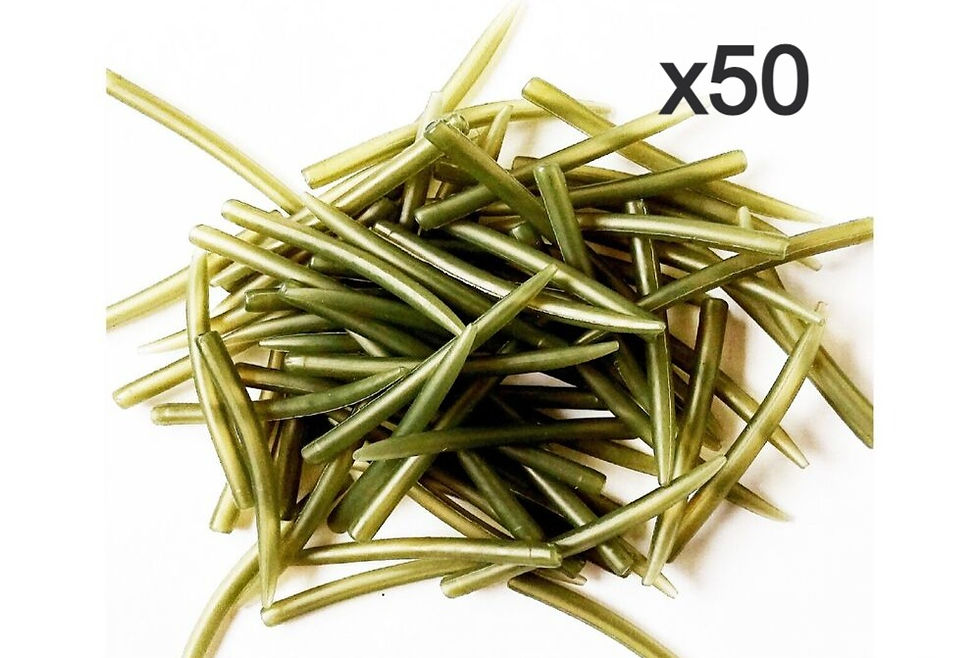 Thumbnail: Anti Tangle Sleeves For Rigs Quick Links Safety Clips Carp Fishing Tackle