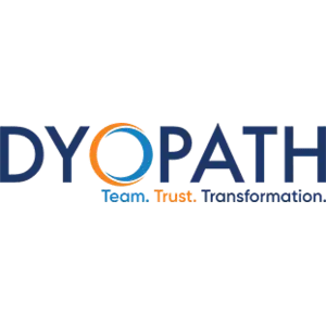 DYOPATH logo with text 'Team. Trust. Transformation.'