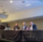 Founder of Flowstone Group taking part in panel discussion about how AI impacts CX.