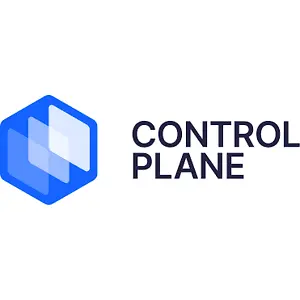 Control Plane logo with blue geometric icon