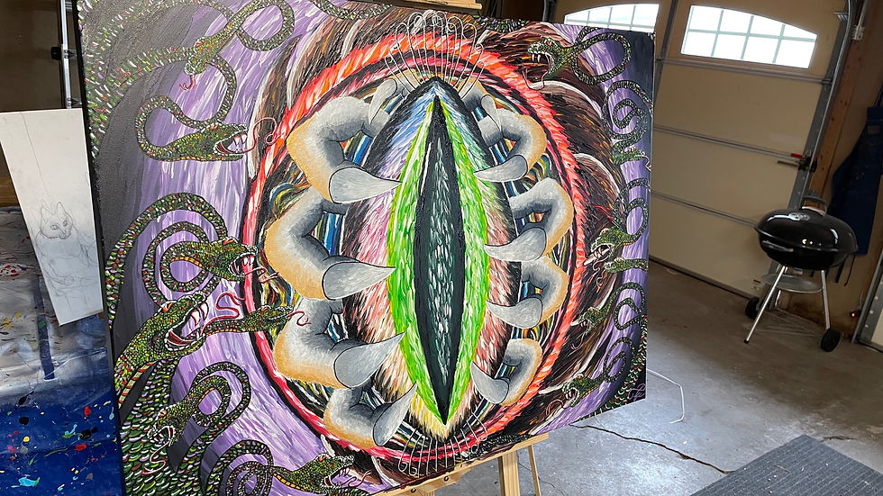 الصورة المصغرة: Abstract Eye Painting