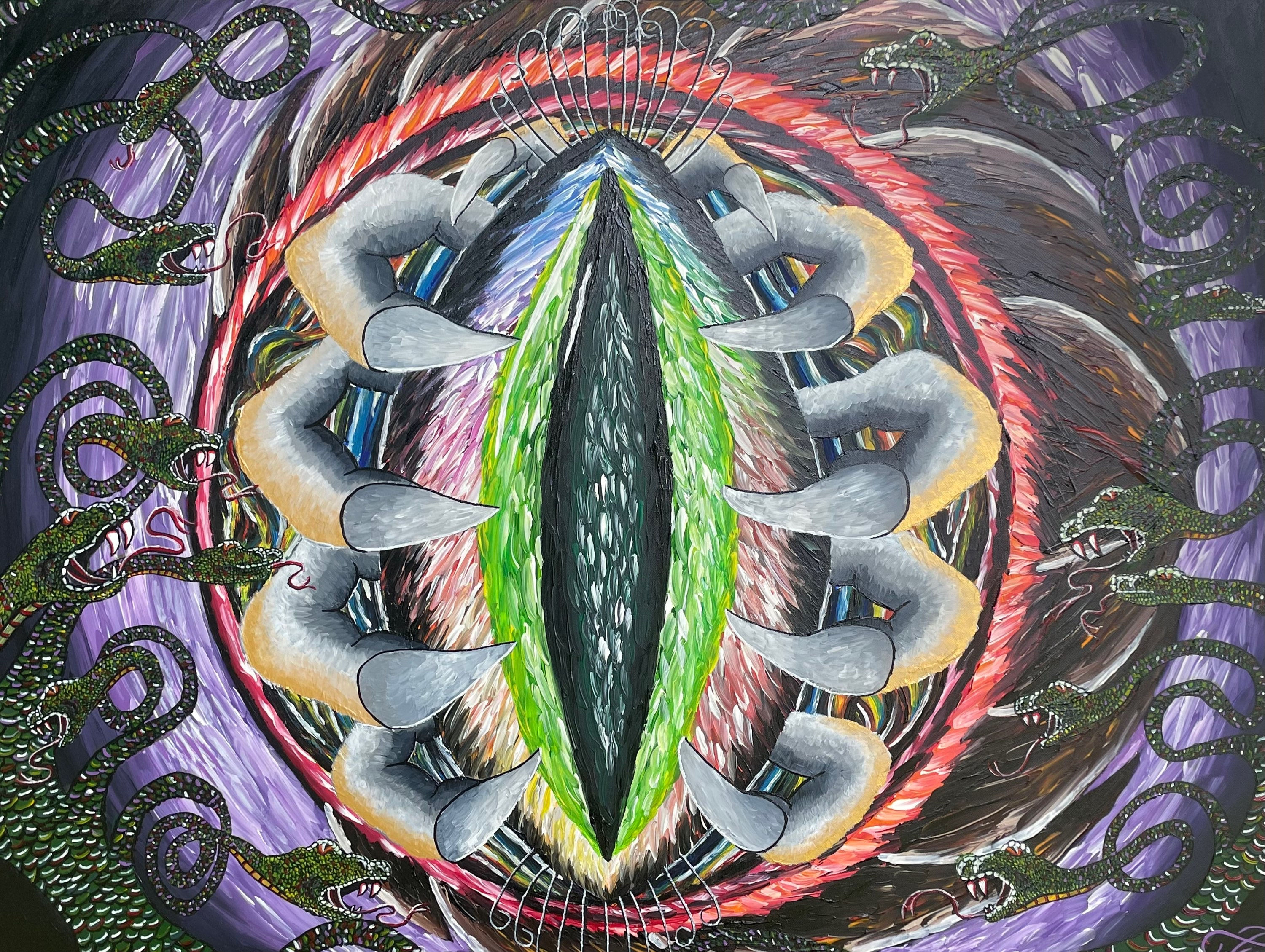 Lens Of The Mad Artist Print