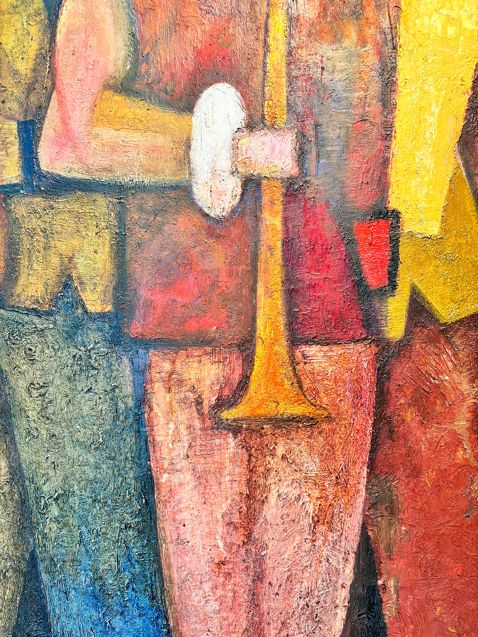Thumbnail: Red and Yellow Serenade by William Balthazar Rose