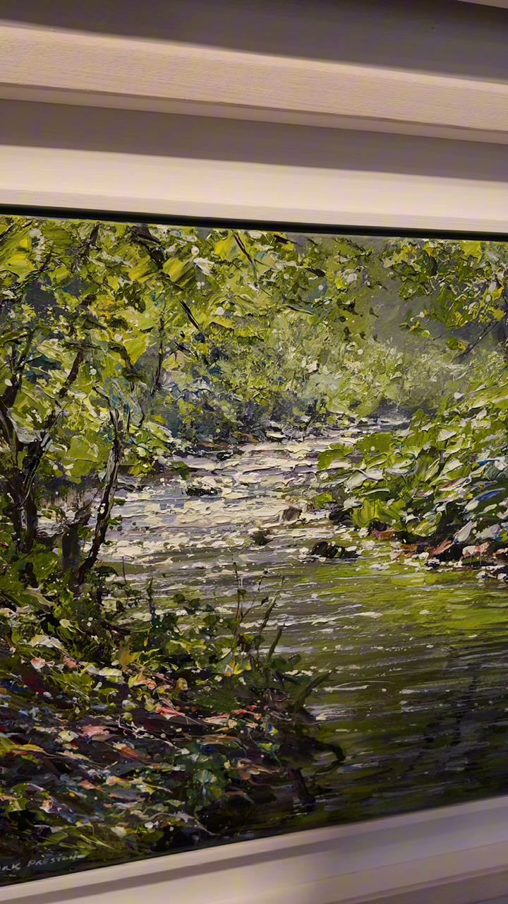 Thumbnail: Reflections, Wye Dale by Mark Preston